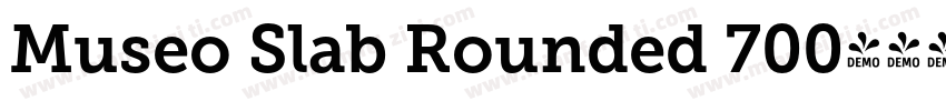 Museo Slab Rounded 700字体转换